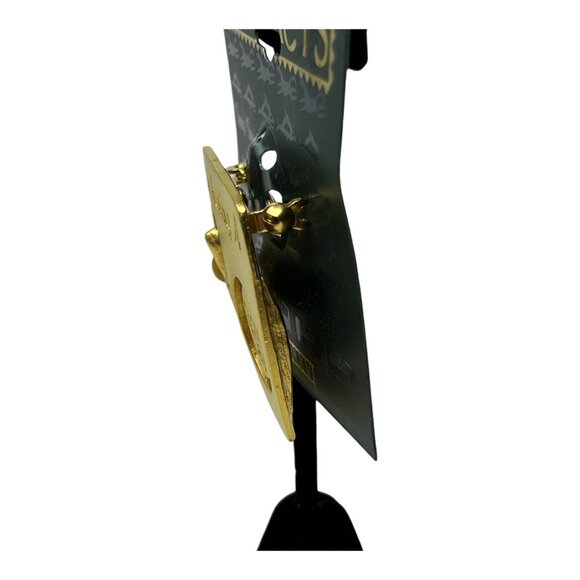 JJ  Artifacts  Im Having A Good/Bad Day Mood Brooch Pin Rotating Thumb Gold Tone - Picture 3 of 7